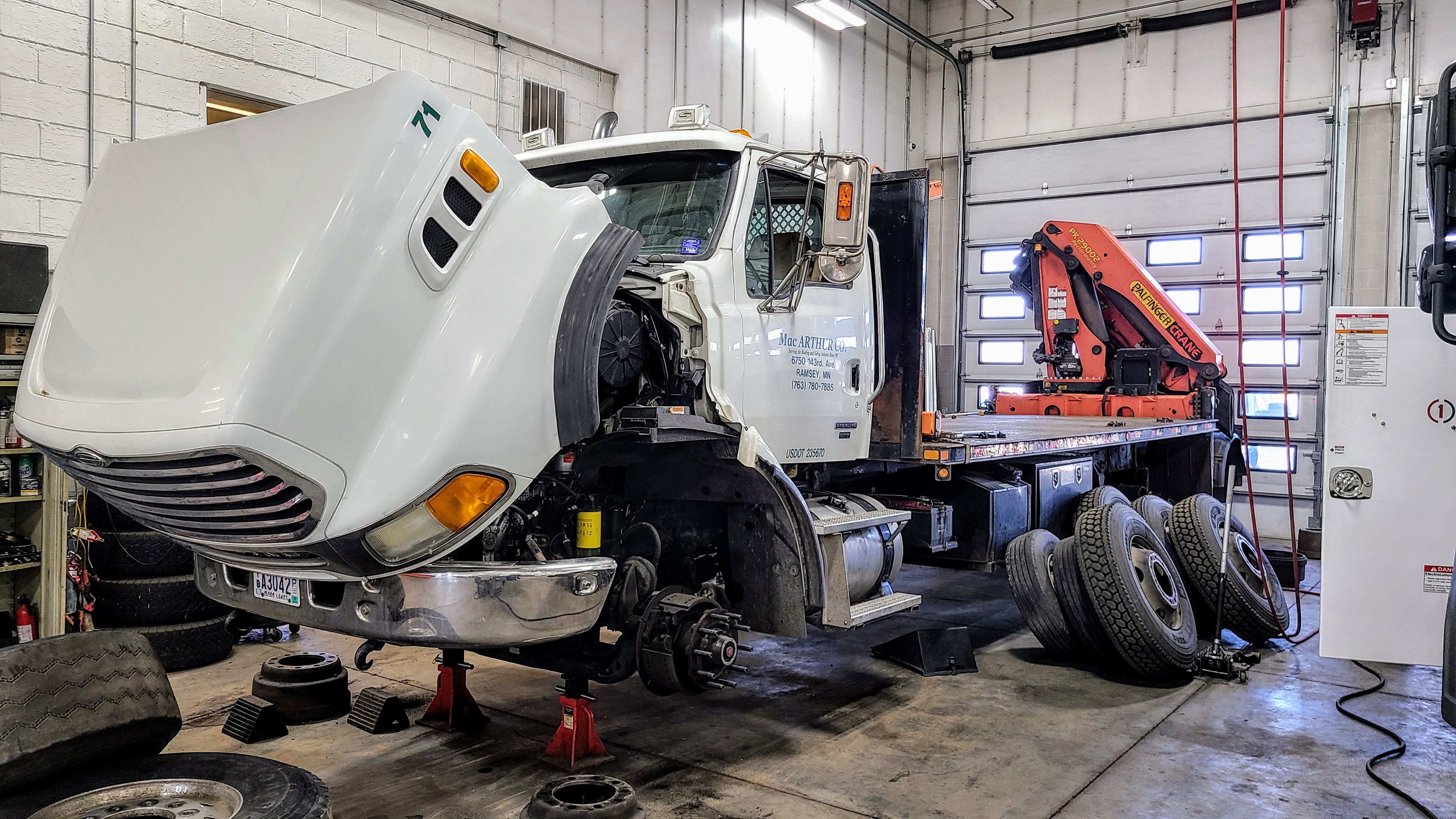 Boom Truck Repair in New Brighton, MN Bona Bros.