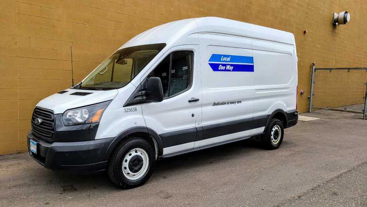 Sprinter van in for repair