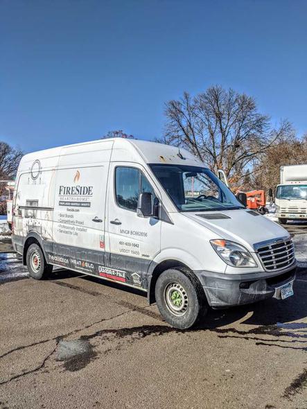 FireSide sprinter van that needs maintenance